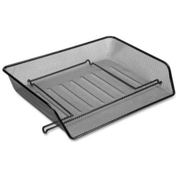 Lorell Lorell® Side-Loading Mesh Letter Trays, Black, 2/Pack 84154